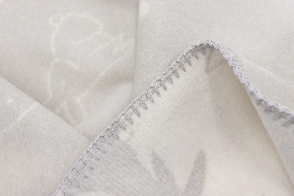 KINDERDECKE Lovely & Sweet Litlle rabbits 75 x 100cm - Multicolor, Textil (75/100cm) - Biederlack