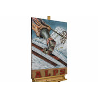 METALLBILD Braun 60/90 cm - Braun, Metall (60/90cm) - KUNSTLOFT