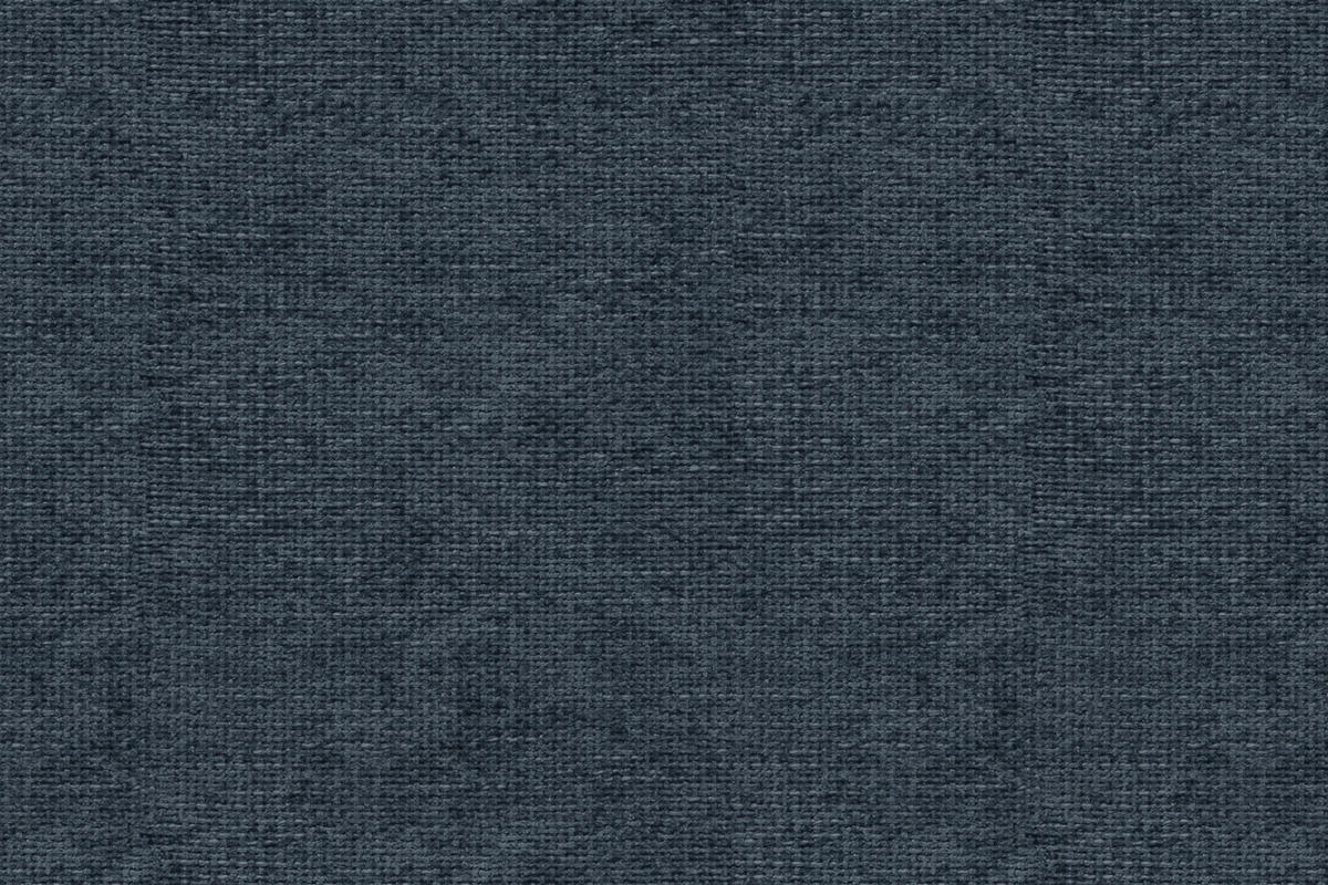 SOFA SALVINI 2-Sitzer, dunkelblau - Schwarz/Dunkelblau, Holzwerkstoff/Textil (176/88/99cm) - Courtois Laville