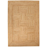 FLACHGEWEBETEPPICH 120/170 cm Goa Bordüre - Naturfarben, Naturmaterialien (120/170cm) - Steffensmeier