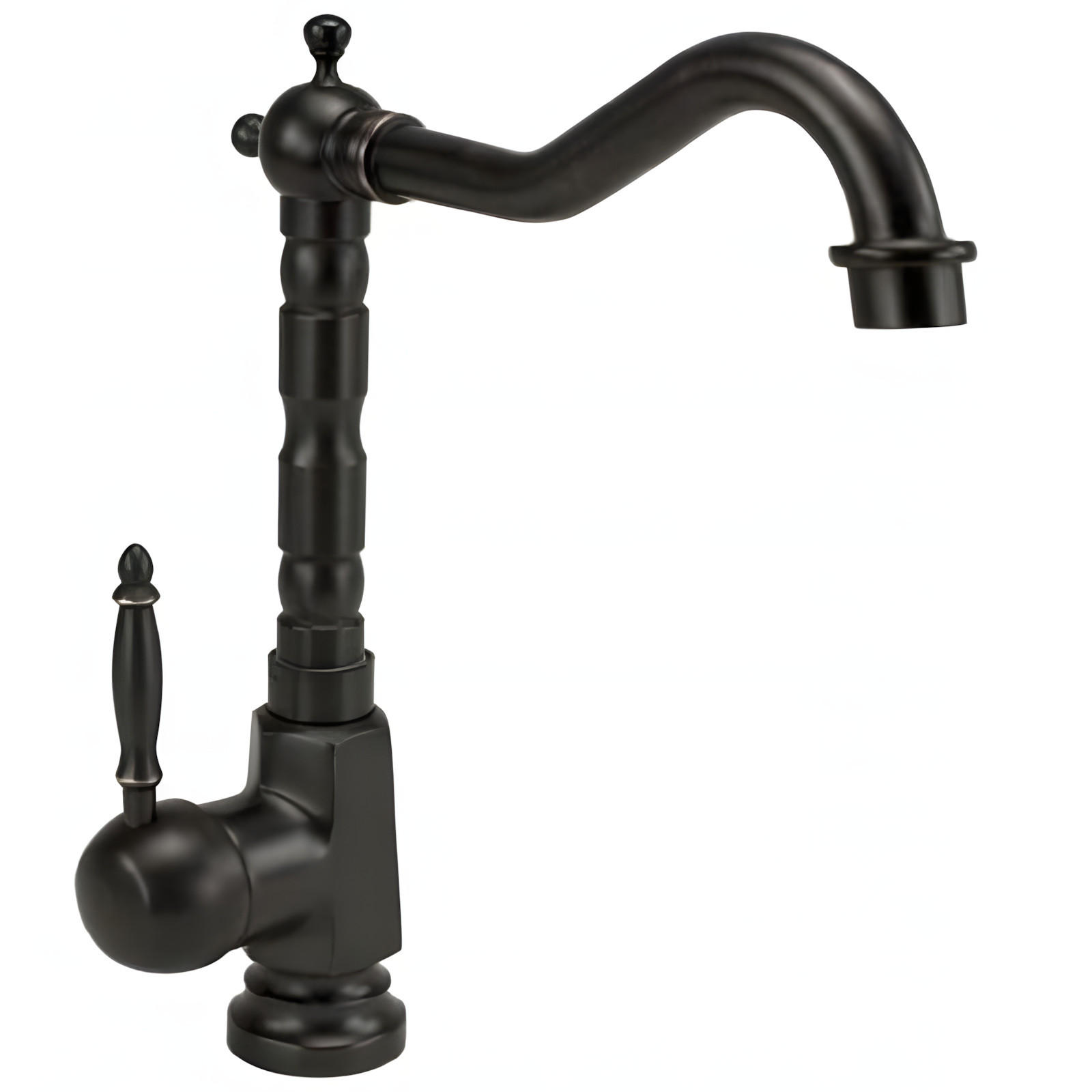 REA Waschbeckenarmatur Schwarz 5x28.5x25 cm