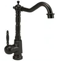 WASCHBECKENARMATUR Rea Bona Old Black High - Schwarz, Metall (5/28.5/25cm) - REA