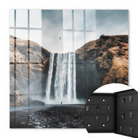 SCHLÜSSELBOX Schwarz 30x30 cm- Türöffnung nach rechts - Die Kraft der Natur - Braun, Metall (30/30/5cm) - TULUP