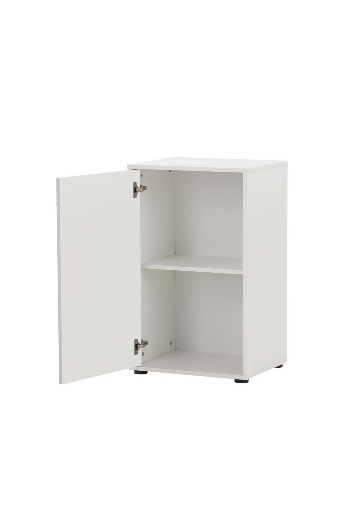 AKTENSCHRANK Pigeon Small 83,6x51x41 cm 2 Fächern & 1 Flügeltür Weiß - Weiß, Holz (51/83.6/41cm) - PROREGAL
