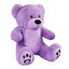 TEDDYBÄR süße Plüschtiere 25cm Lila - Lila, Textil (10/12cm) - Vercart