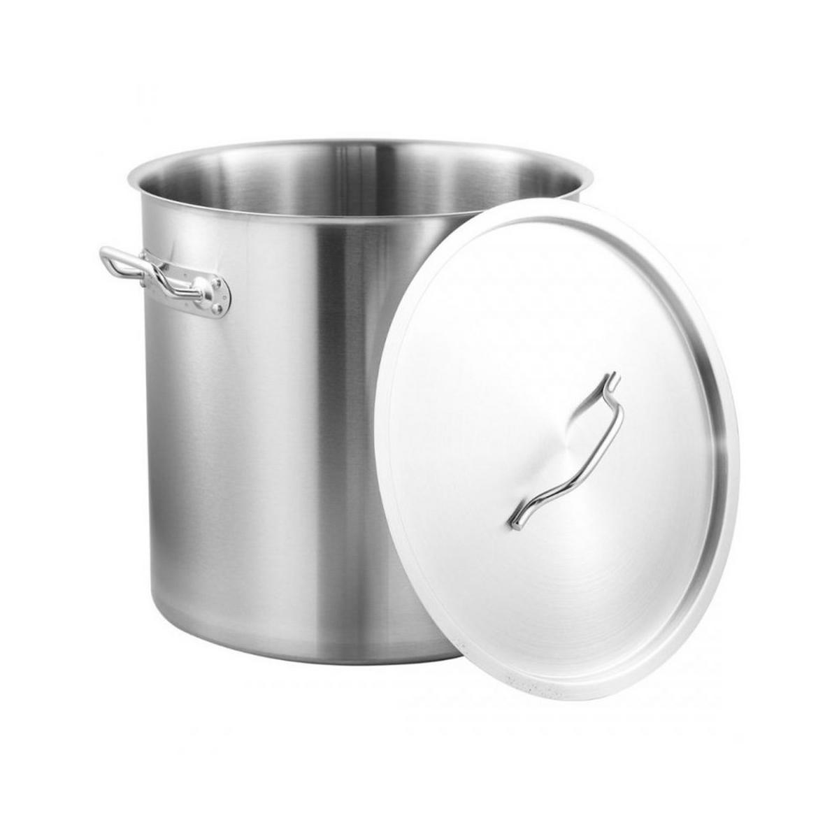 TOPF Silber 40/40/40 cm KH1966 - Silberfarben, Metall (40cm) - Kinghoff 