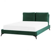 POLSTERBETT 140/200cm Smaragdgrün Melle - Grün, Textil (140/200cm) - Beliani