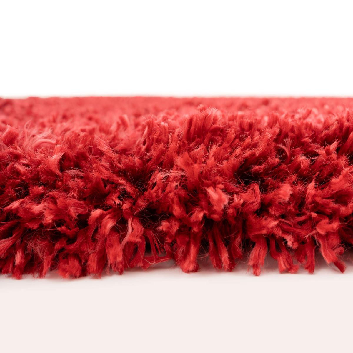HOCHFLORTEPPICH Weinrot - Weinrot, Naturmaterialien/Textil (120/170cm) - Kukoon Rugs