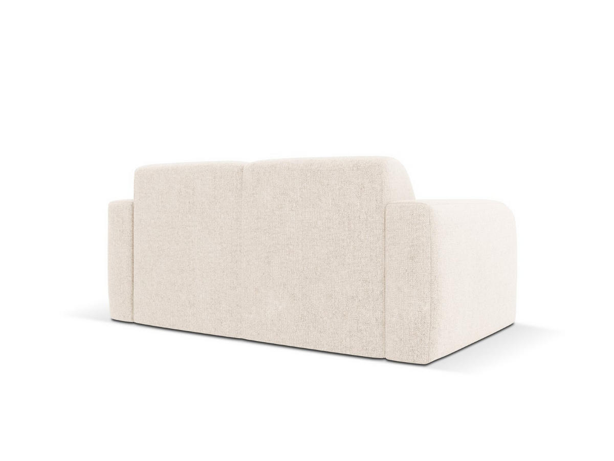 SOFA Molino aus Chenille-Stoff leichtes beige 2 Sitzplätze - Creme, Textil (95/72/170cm) - Micadoni