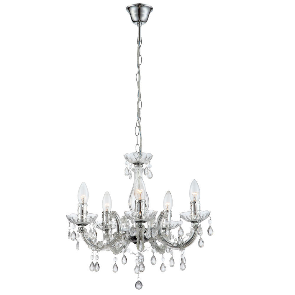Globo Lighting Kronleuchter Klar 44x128x44 cm