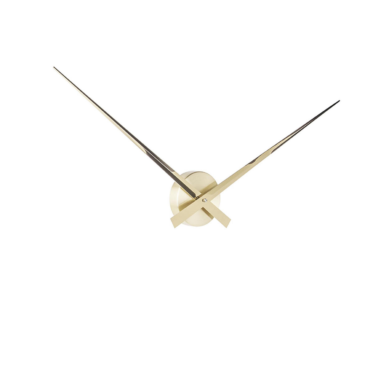 WANDUHR Little Big Time Ø77,5 cm - Goldfarben, Metall (77.5/77.5/5cm) - Karlsson