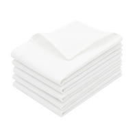 GESCHIRRTÜCHER, 5er-Set, 50x100 cm, 100% Baumwolle, Weiß - Weiß, Textil (50/100cm) - Zollner