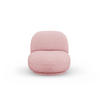 DREHSESSEL Chuck aus Chenille-Stoff rosa - Pink, Textil (77/80/78cm) - Micadoni