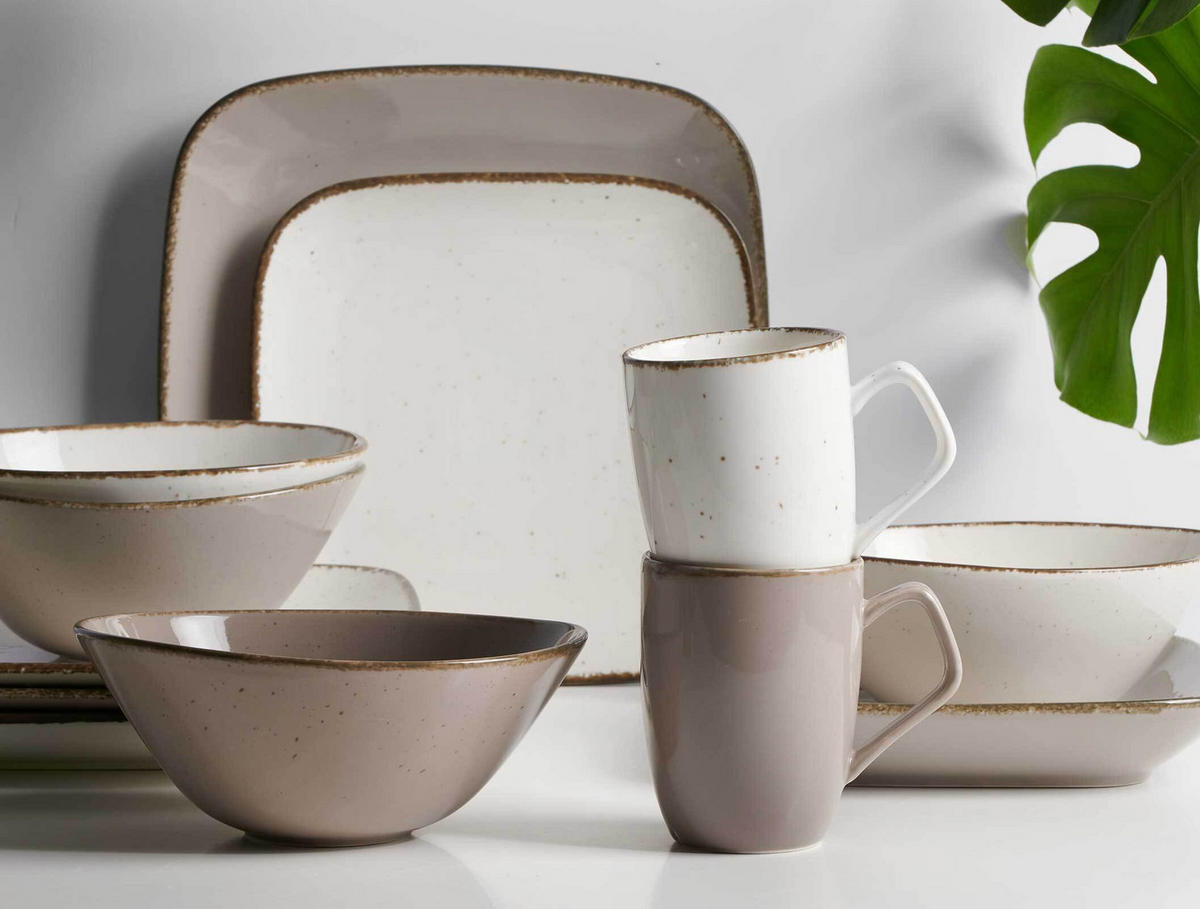 DESSERTTELLER Casa Beige ø 22,5 cm 4er Set - Beige, Keramik (22.5cm) - Ritzenhoff Breker