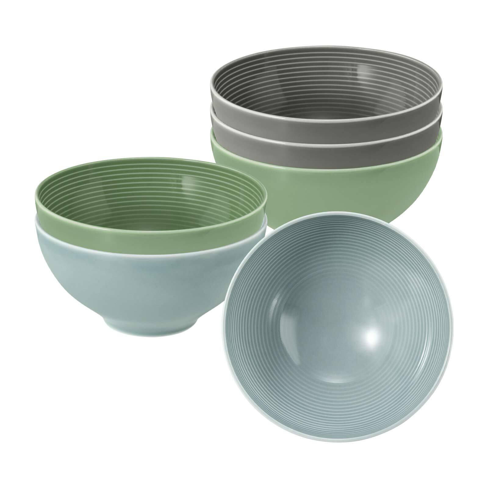 MÜSLISCHALEN Beat Color Glaze bunt ø 15,7 cm 6er Set - Multicolor, Keramik (15.7cm) - Seltmann Weiden
