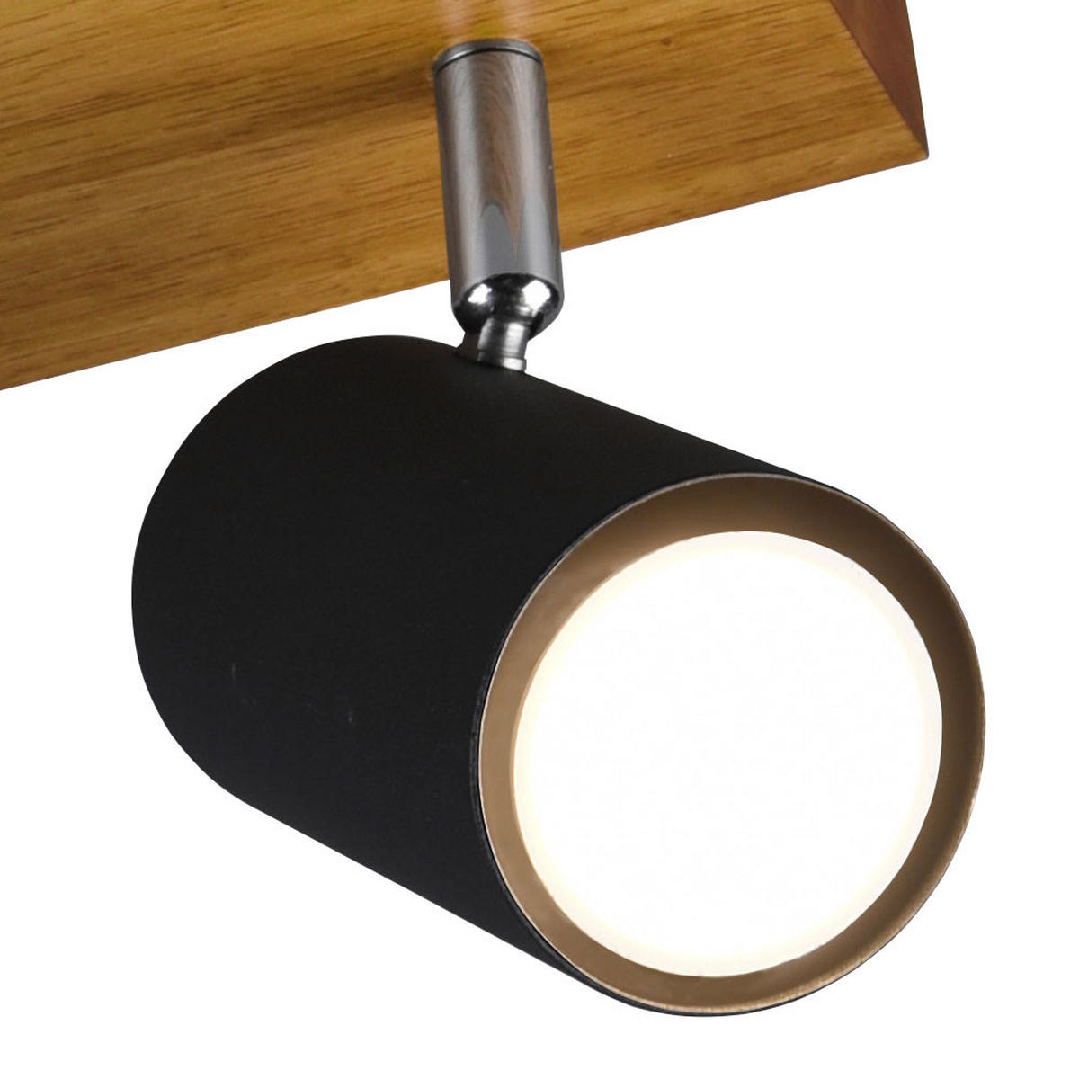 DECKENLEUCHTE MARLEY Holz Braun - Braun, Holz (44/9/16cm)