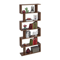 BÜCHERREGAL - Braun, Holzwerkstoff (80/190.5/23cm) - Relaxdays