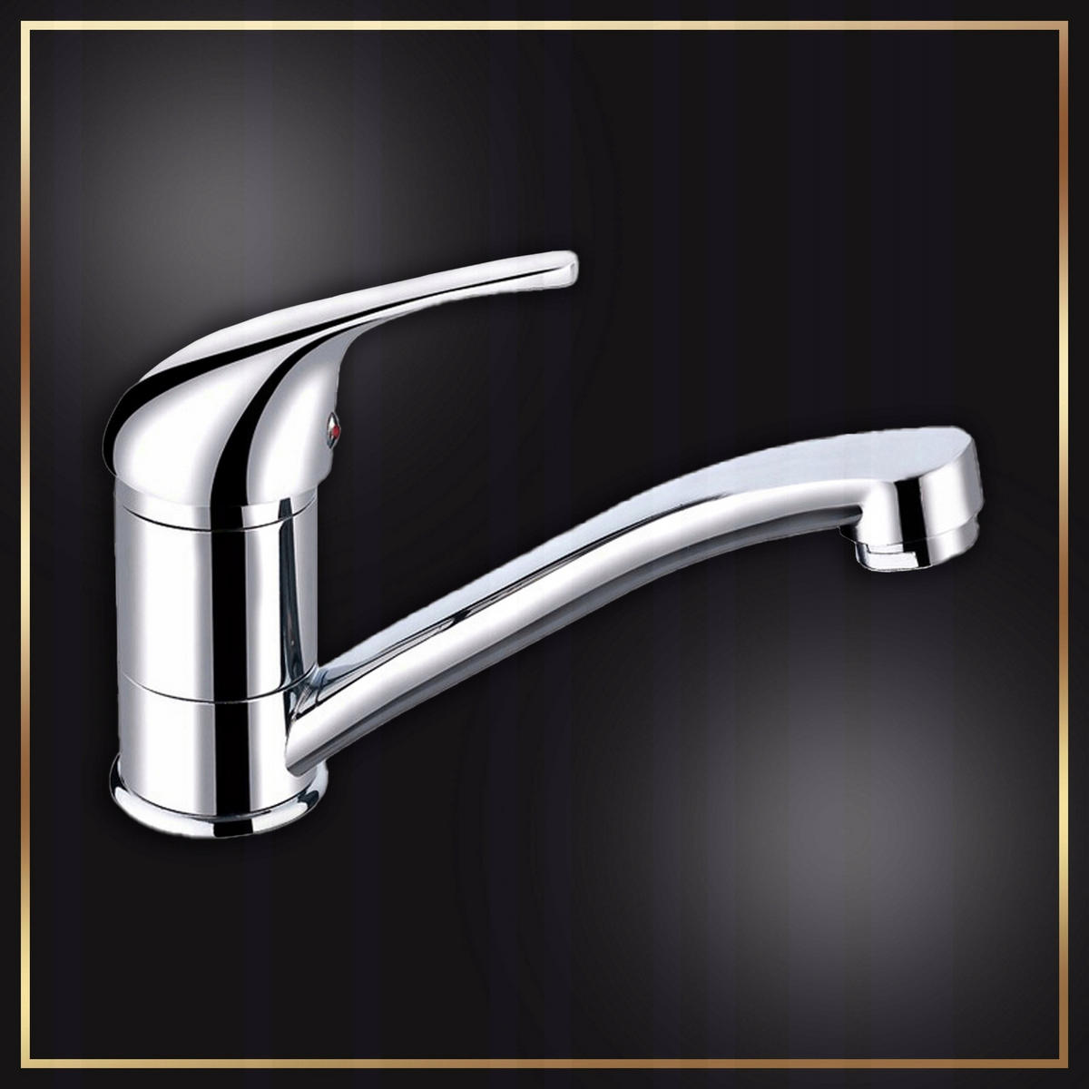 WASCHTISCHKOMBI 43cm mit Waschbecken + Armatur + Siphon weiß - Weiß, Holzwerkstoff (43/80/25cm) - Stamar