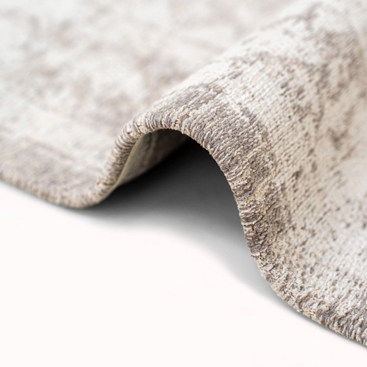 TEPPICH Salt & Pepper Fading World Medallion 170/240 cm - Beige, Textil (170/240cm) - Louis De Poortere