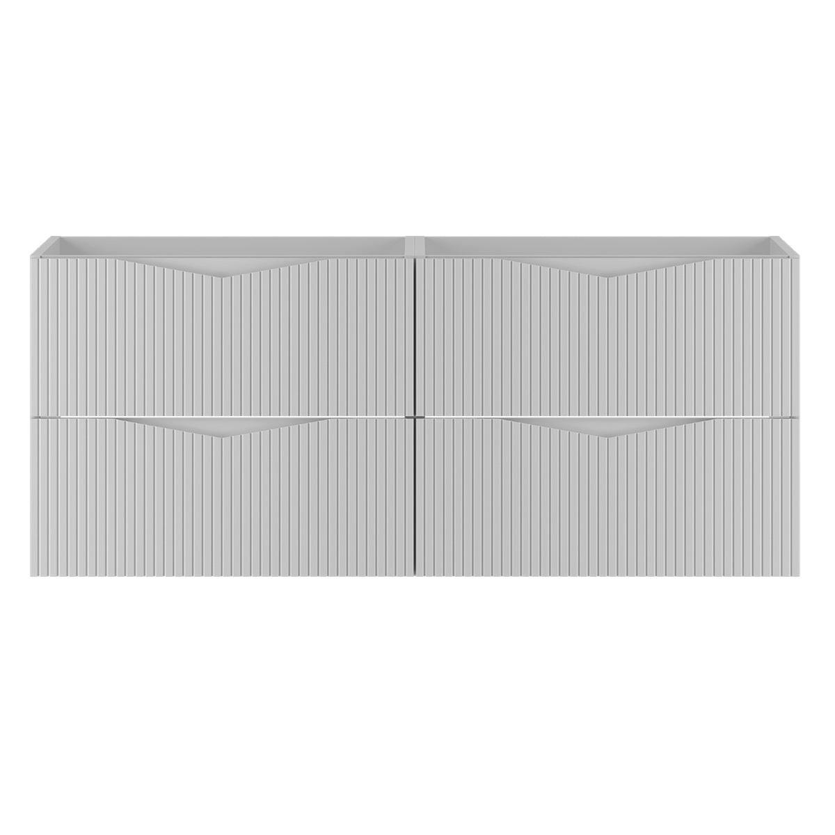 WASCHTISCHUNTERSCHRANK 120cm Tao Weiß - Weiß, Holzwerkstoff (120/50/46.5cm) - Petits-meubles