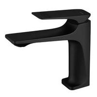 WASCHTISCHARMATUR, heißer und kalter Mischer, Schwarz - Schwarz, Metall (17.8/17/5cm) - Kaket