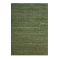 TEPPICH aus recycelter Baumwolle handgewebt grün - Grün, Naturmaterialien (160/230cm) - AFK Living