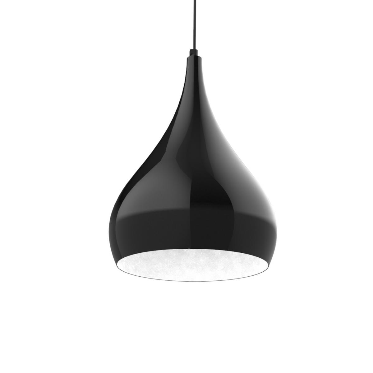 HÄNGELEUCHTE - Schwarz, Metall (25/25/39cm) - Lumicom