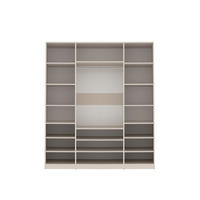 GARDEROBE OFFEN TRES W/C CASHMERE 180/206/51 cm - Kaschmir, Holzwerkstoff (180/206/51cm) - Marmex Möbel