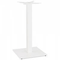 STEHTISCH Weiß 50x50x110 cm - Weiß, Metall (50/50/110cm) - AlterEgo