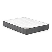 STANDARDMATRATZE - 2 Personen - stoff - weiß Audace - Weiß, Textil (180/200cm) - Vente-Unique