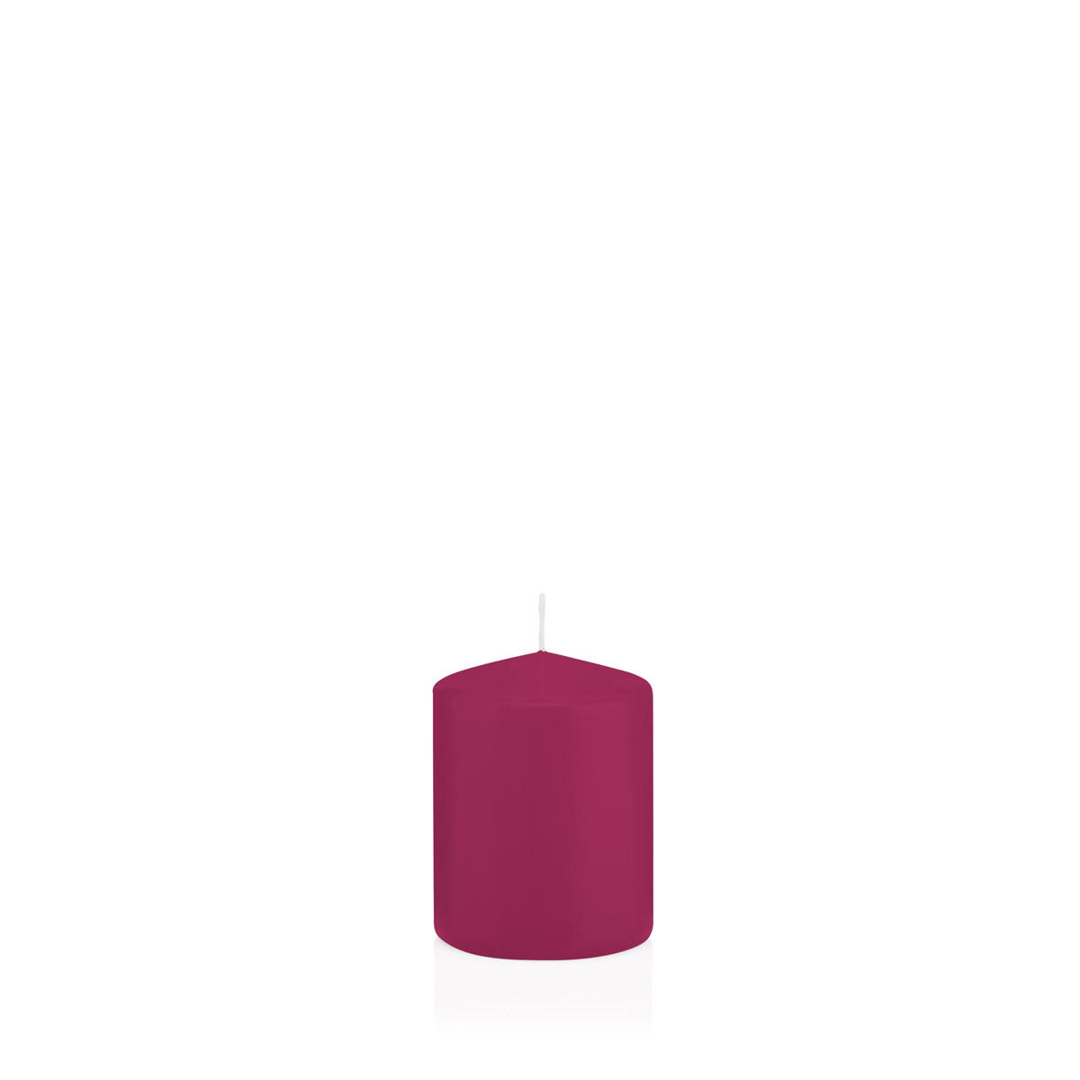 STUMPENKERZEN Cardinal Ø 58 x 80 mm, 16 Stück - Lila, Paraffin (6/8cm) - Wiedemann Kerzen