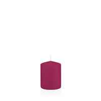 STUMPENKERZEN Cardinal Ø 58 x 80 mm, 16 Stück - Lila, Paraffin (6/8cm) - Wiedemann Kerzen