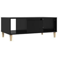 COUCHTISCH Schwarz 90x50x36,5 cm Holzwerkstoff - Schwarz, Holzwerkstoff (50/90/36.5cm) - furnicato