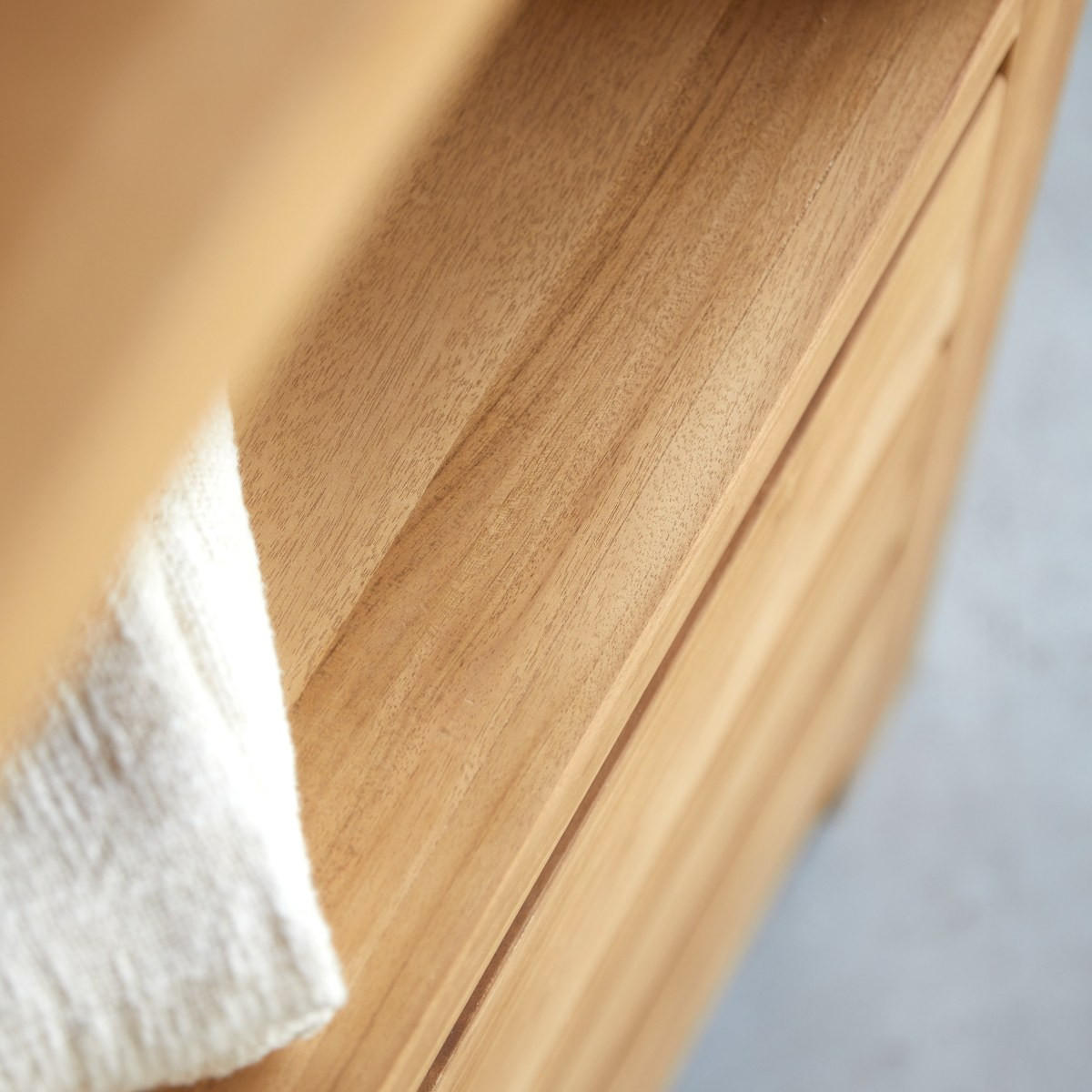 BÜCHERREGAL Eden Natur aus Teak - Naturfarben, Holz (75/200/40cm) - Tikamoon