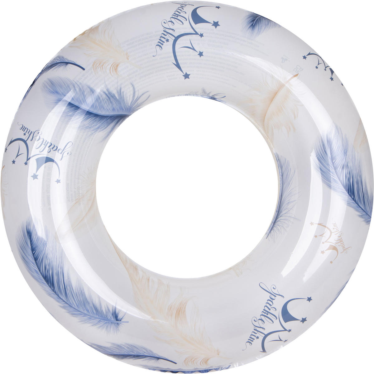 SCHWIMMREIFEN Blau-Weiß Ø90 cm Schwimmrung 1 von 2 zufälligen Designs - Multicolor, Kunststoff (90/90cm) - Avenli