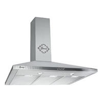 DUNSTABZUGSHAUBE GCH C 147 IS 9 + Umluftset, 90 cm Edelstahl - Silberfarben, Metall (90/87/47cm) - Gurari