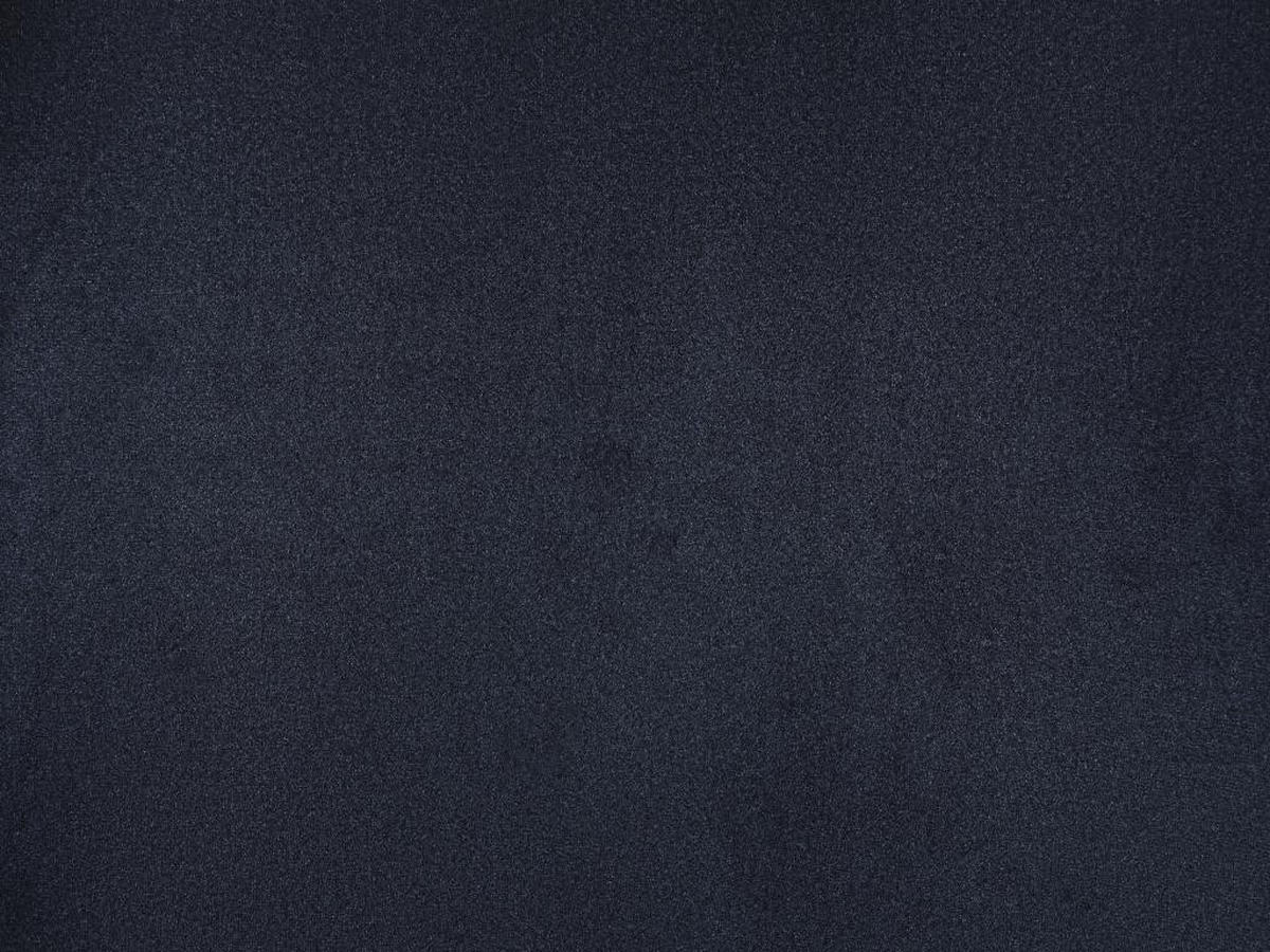 BARHOCKER höhenverstellbar - Samt & Metall - Schwarz - MASURIE - Schwarz, Textil (53.5/115/46cm) - Vente-Unique