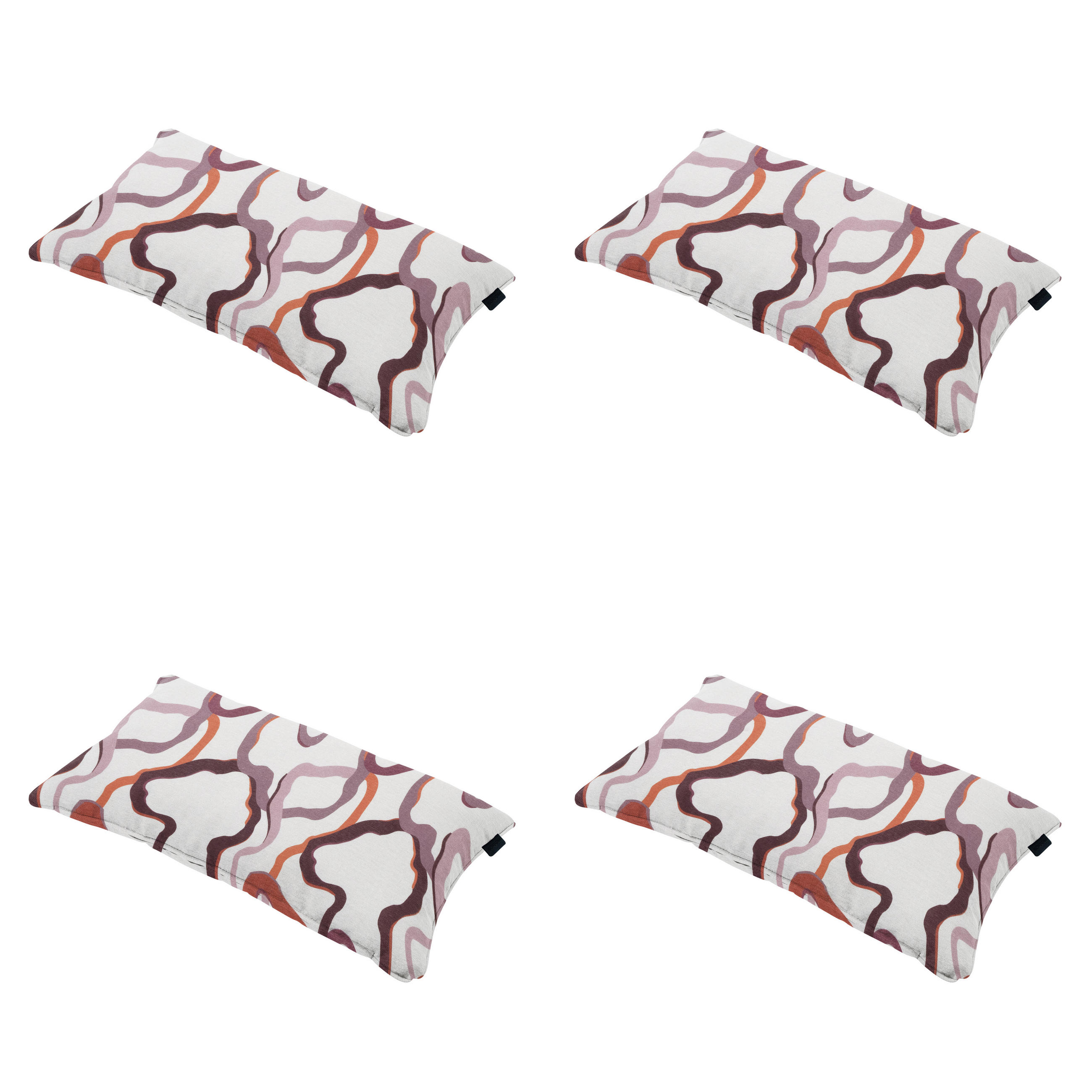 DEKORATIONSKISSEN Blaze - Mehrfarbig - 30/50/10 cm - 4er-Set - Multicolor, Textil (50/30cm) - Madison