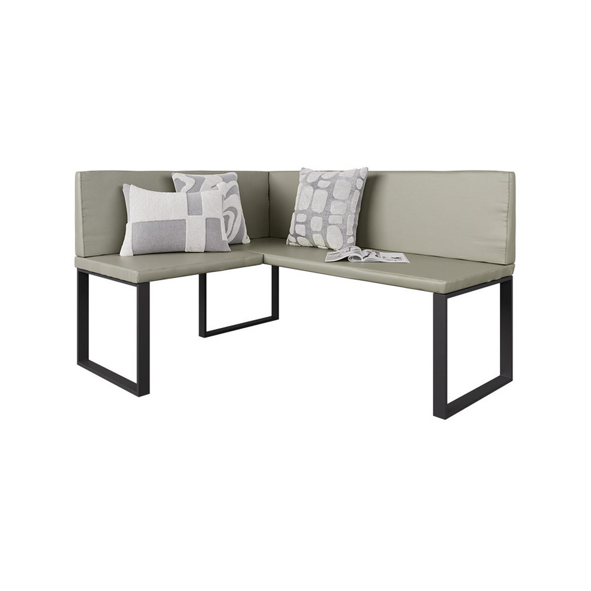 ESSZIMMER-ECKBANK Ravon Cashmere 120 x 150 cm - Kaschmir, Textil (120/87/150cm) - Vicco