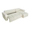 SCHLAFSOFA - 5 Personen-Sitzer - Stoff - Beige - - Beige, Textil (301/100/178cm) - Vente-Unique