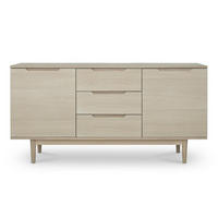 SIDEBOARD Eiche bianco - Eiche Bianco/Eichefarben, Holz/Holzwerkstoff (160/80/45cm) - Furnhouse