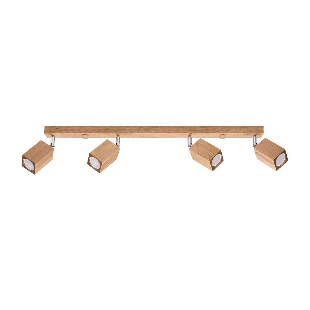 Sollux Lighting Deckenleuchte Braun 5x20x80 cm