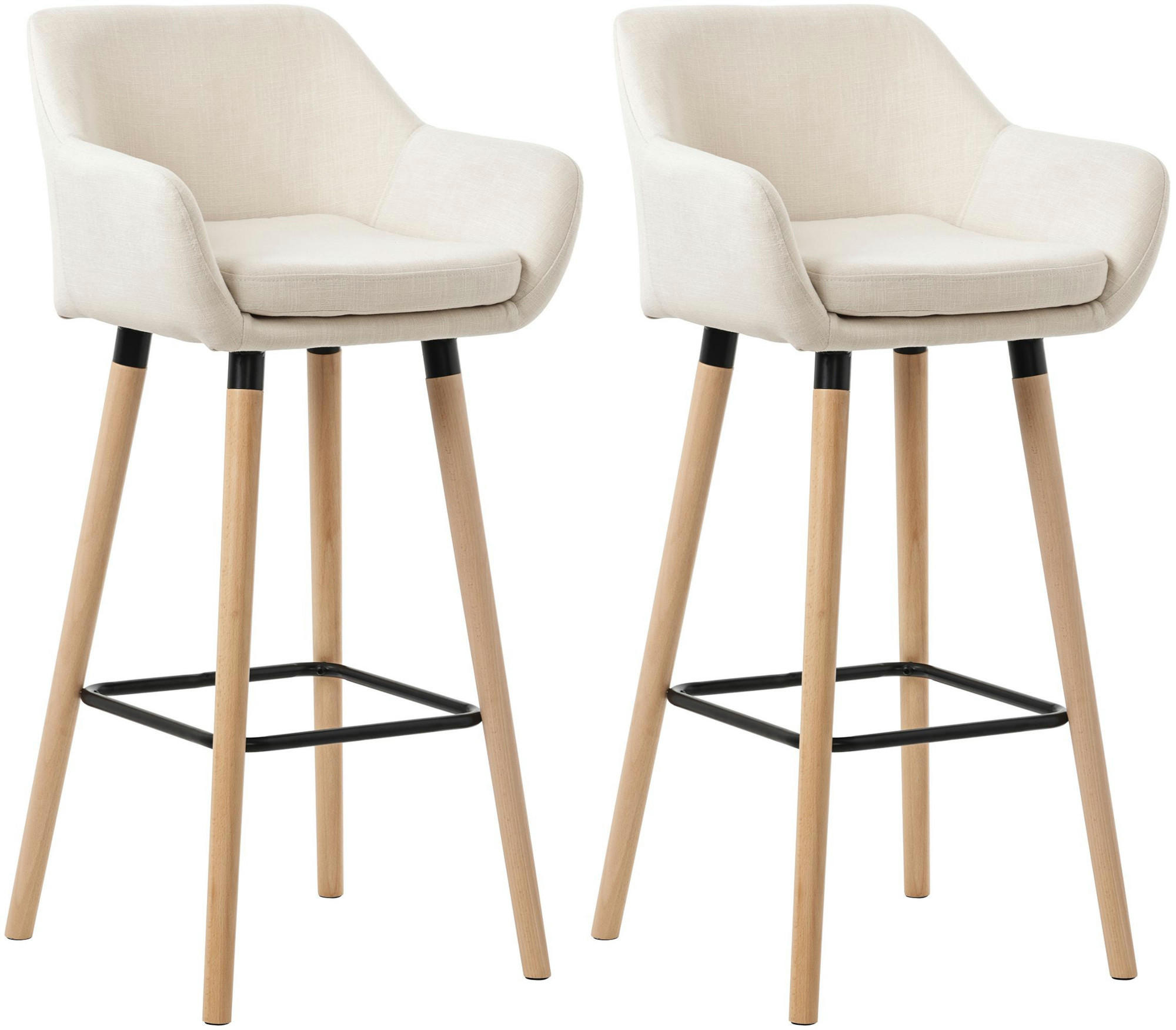 Deluke Barhocker Beige 51x101x50 cm
