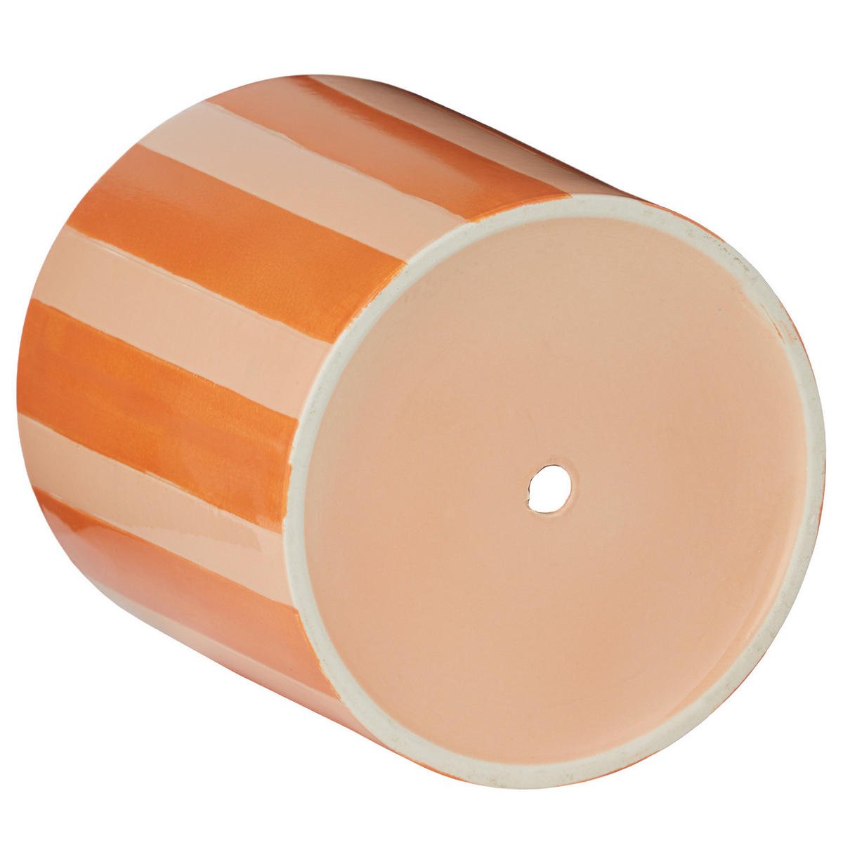 BLUMENTOPF Circus mit Teller Ø20cm - Rosa, Keramik (20cm) - Butlers