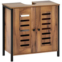 HÄNGESCHRANK Rustikales Braun 1 Stück - Beige, Naturmaterialien (60/60/30cm) - GiPP
