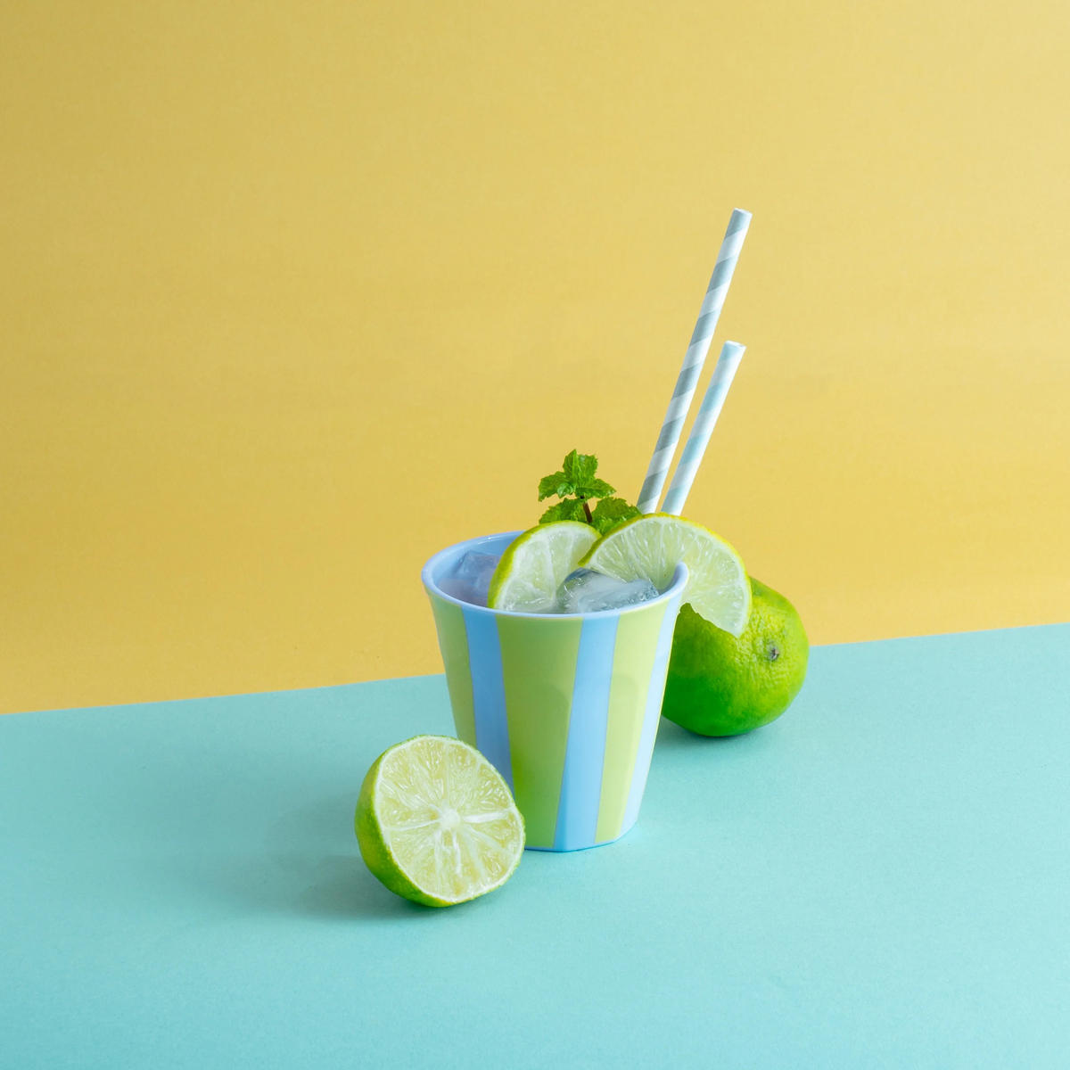 BECHER Nora 150 ml - Blau, Kunststoff (150L)