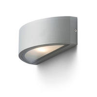 AUSSENLEUCHTE LESA Silbergrau 26 W IP54 - Grau, Metall (106/26/77cm) - Rendl