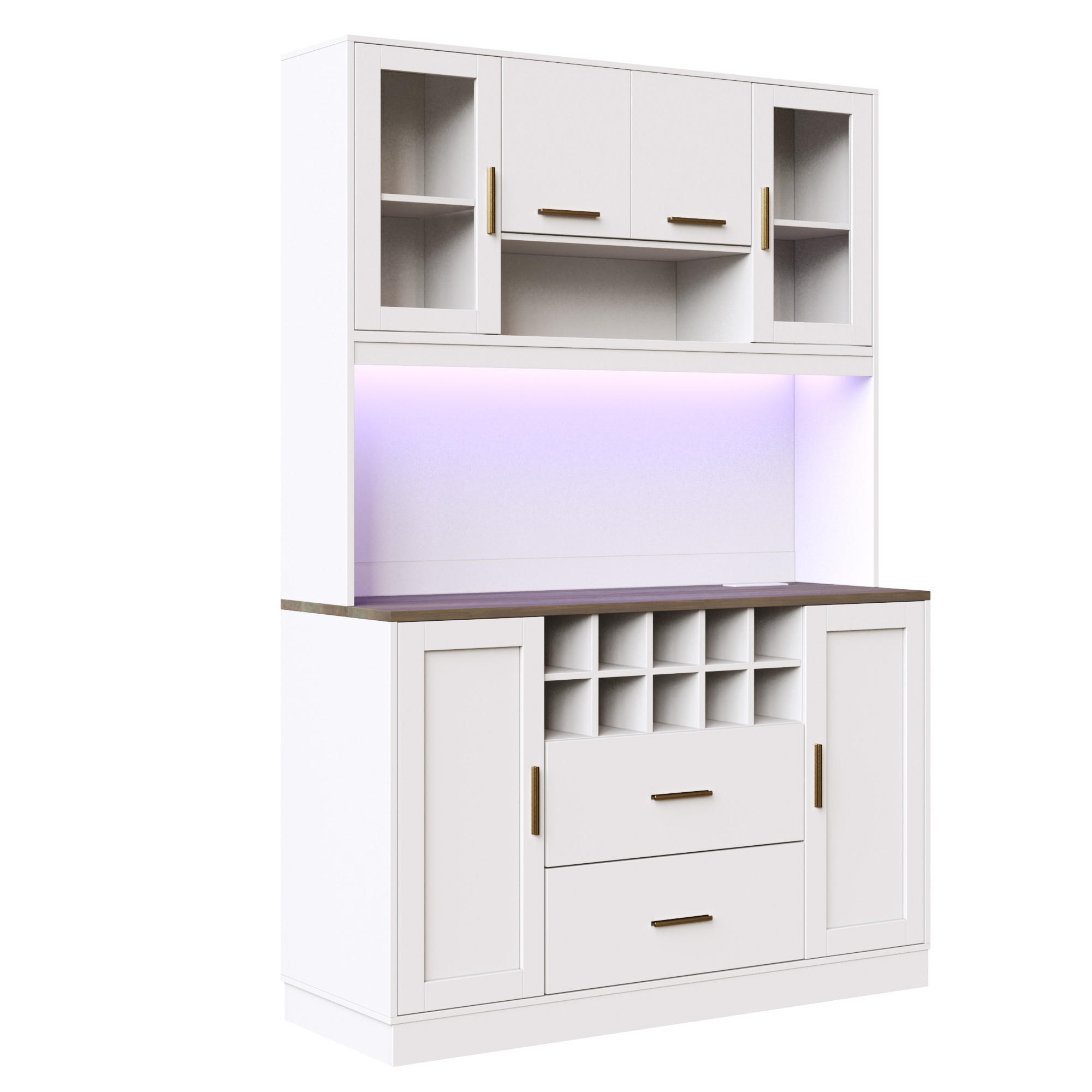 ComfortXL Buffet Weiß 120x180x36.3 cm
