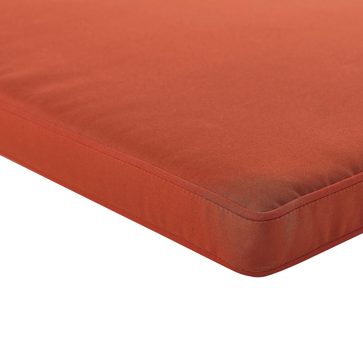 SITZBANKPOLSTER KISSEN Rot Sovana - Rot, Textil (108/5/45cm) - Beliani