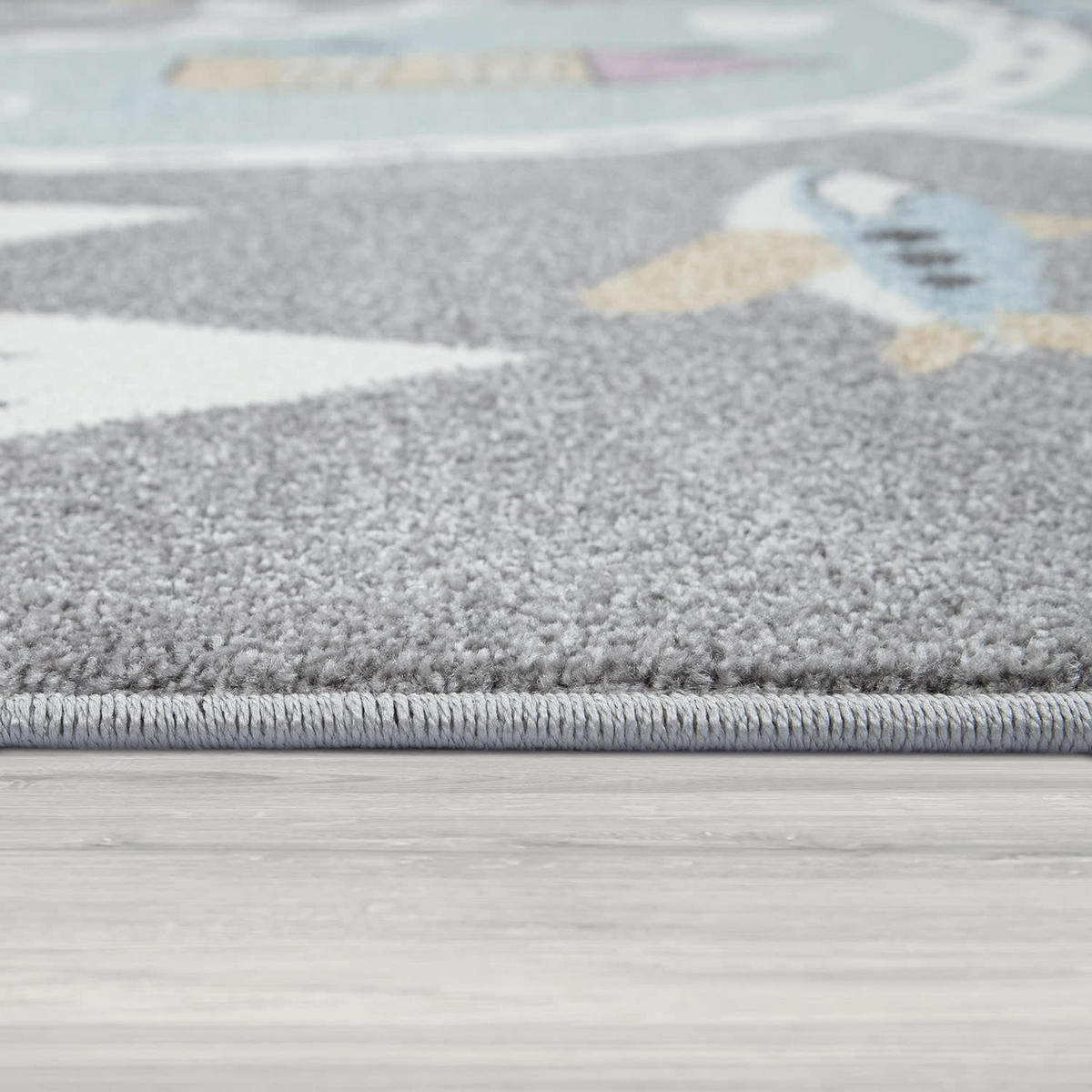 KINDERTEPPICH 80/150 cm Capri 318 - Grün, Kunststoff (80/150cm) - Paco Home